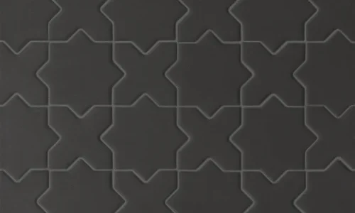 Cross & Star Black